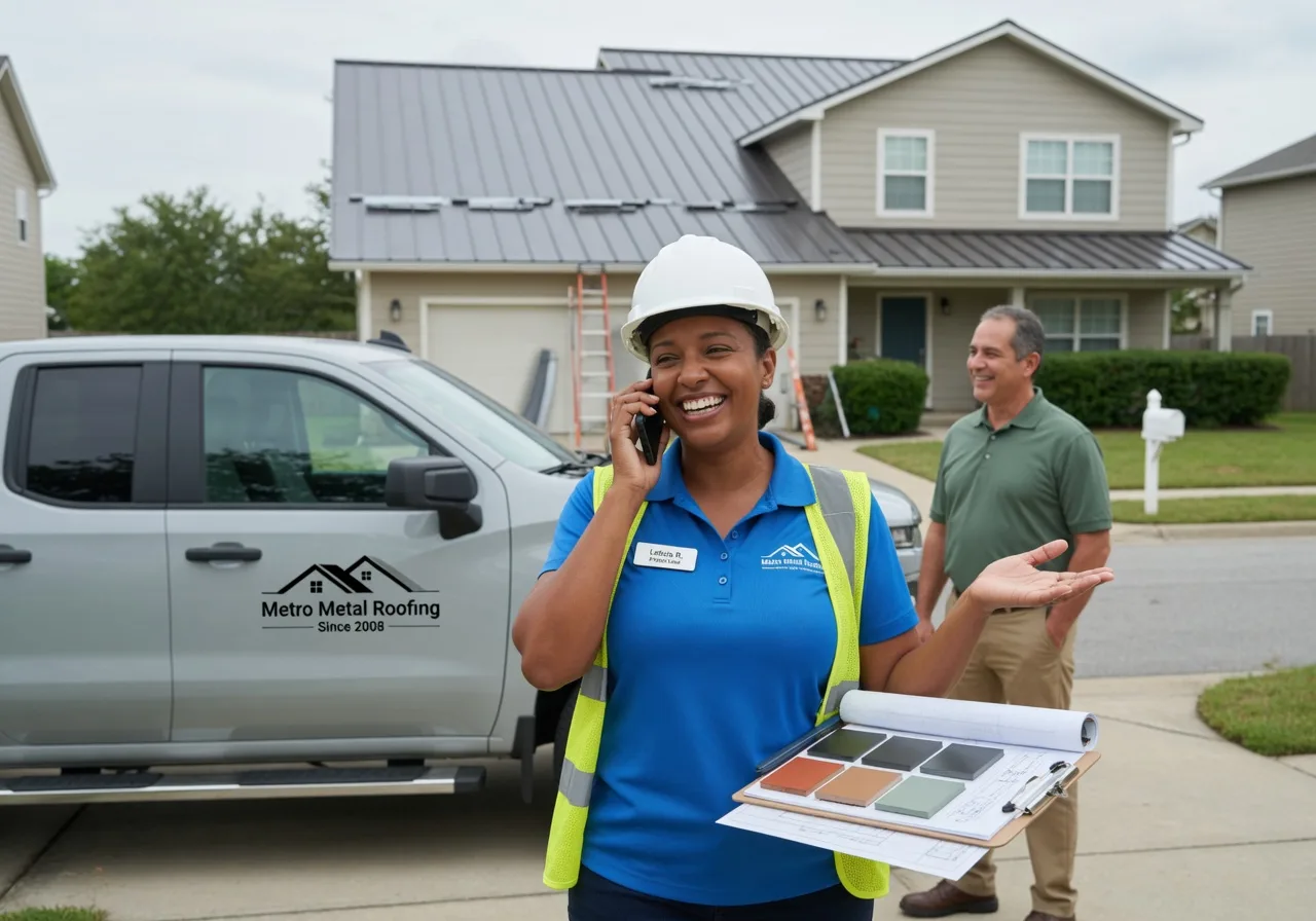 Storm Damage Metal Roof Repair in Haydenville, OH
